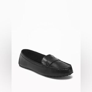 Old Navy Faux Leather Driving Moccasins
